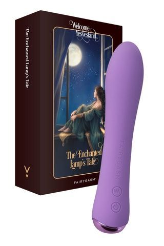 Вібратор з підігрівом FairyGasm WowGenie violet, підігрів до 42 &deg;C SX0655 фото