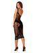 Напівпрозора сукня міді Obsessive D609 dress S/M/L, black SO7703 фото 12