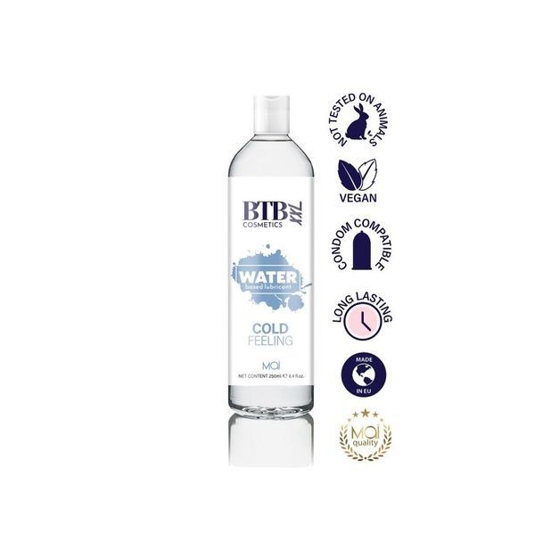 Охолоджувальна змазка на водній основі BTB COLD FEELING (250 мл) SO6566 фото