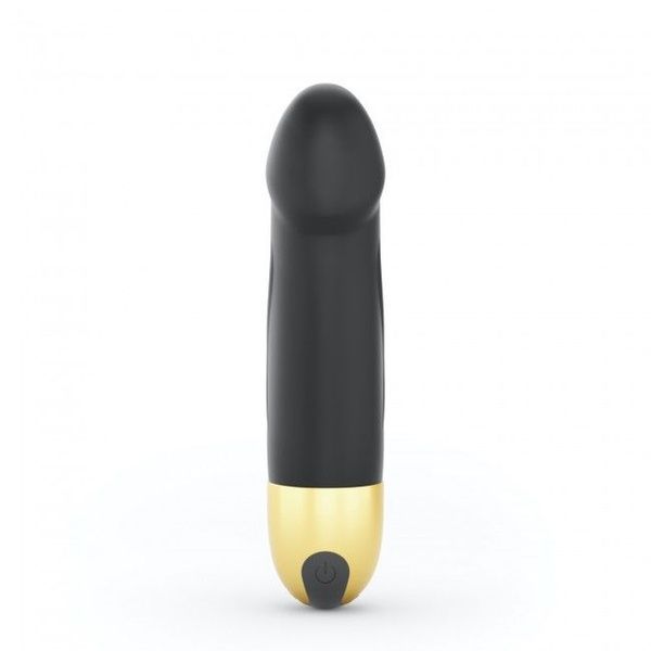 Вібратор Dorcel Real Vibration S Gold 2.0, діаметр 3,7см, перезаряджуваний, для точки G SO3565 фото