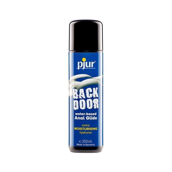 Анальний лубрикант pjur BACK DOOR Moisturising 250 мл, на водній основі, з гіалуроном, ефект силікону PJ11780 фото