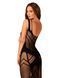 Напівпрозора сукня міді Obsessive D609 dress S/M/L, black SO7703 фото 8