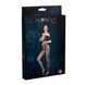 Бодістокінг з доступом Moonlight Model 10 XS-L Black, імітація шнурівки, квітковий декор, відкриті п SO6343 фото 7