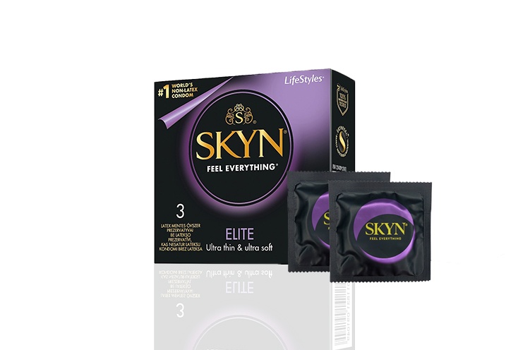 Skyn Elite Non Latex - безлатексні, надтонкі, упаковка 3шт. MM0552 фото