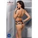 Відвертий боді з елементами стреп JADE BODY black L/XL - Passion Exclusive PS27401 фото 9