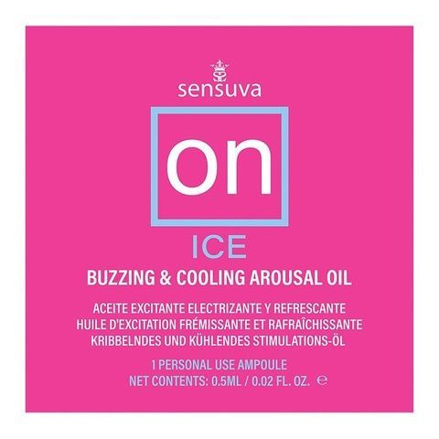 Пробник збуджувальної олії Sensuva &ndash; ON Arousal Oil for Her Ice (0,3 мл) SO3175 фото