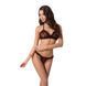 Комплект білизни Passion GIANA BIKINI S/M, black, напівпрозорі ліф і трусики з бантиками EL15102 фото 1