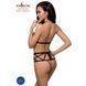 Відвертий боді з елементами стреп JADE BODY black S/M - Passion Exclusive PS27402 фото 7