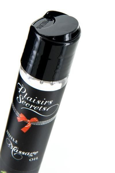 Масажна олія Plaisirs Secrets Pina Colada (59 мл) з афродизіаками, їстівна, подарункове паковання SO1841 фото