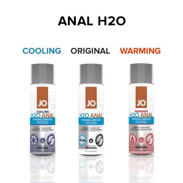 Анальна змазка JO ANAL H2O &mdash; COOLING (120 мл) охолоджувальна, на водній основі SO1695 фото