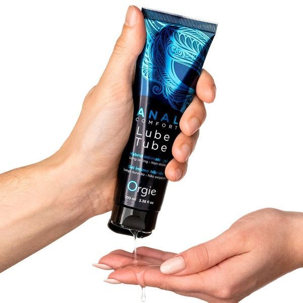 Анальна змазка Orgie Lube Tube Anal Comfort, 100 мл, водна основа, імітація силікону SX1509 фото
