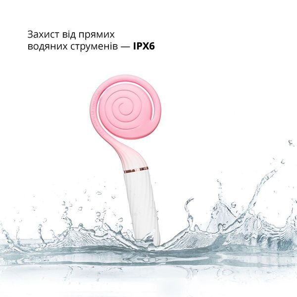 Пульсатор з вакуумною стимуляцією Otouch LOLLIPOP Pink SO9400 фото