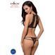Сексуальний комплект білизни JADE SET black XXL/XXXL - Passion Exclusive PS27406 фото 7