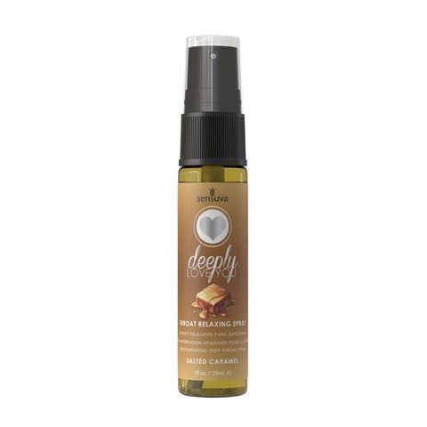 Спрей для мінету Sensuva Deeply Love You Salted Caramel (29 мл), для глибокого мінету SO3197 фото