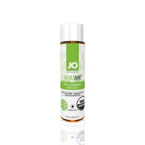 Розпродаж!!! Змазка на водній основі System JO NATURALOVE &mdash; ORGANIC (120 мл) (термін 01.12.2023) SO1684-R фото