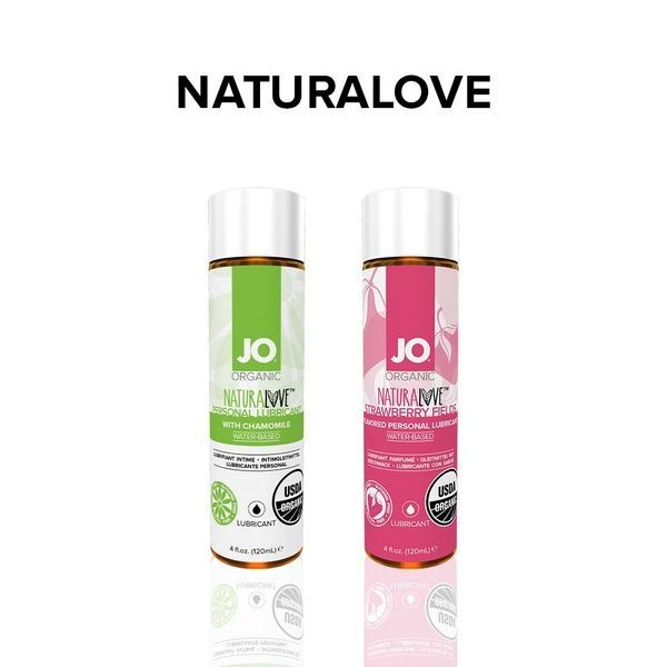 Розпродаж!!! Змазка на водній основі System JO NATURALOVE &mdash; ORGANIC (120 мл) (термін 01.12.2023) SO1684-R фото
