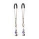 Затискач для сосків Art of Sex - Nipple Clamps Lovely Blue SO5862 фото 5