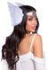 Пов&rsquo;язка на голову з крилами Leg Avenue Feather headband White, пір&rsquo;я та натуральна шкіра SO8013 фото 1
