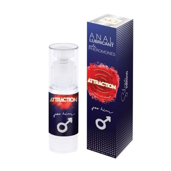 Змазка для анального сексу MAI Attraction Anal for Him (50 мл) на водній основі з феромонами SO6048 фото