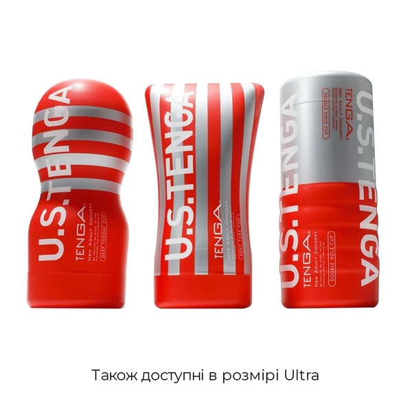 Мастурбатор Tenga US Deep Throat (Original Vacuum) Cup GENTLE (глибока глотка велика) SO6597 фото