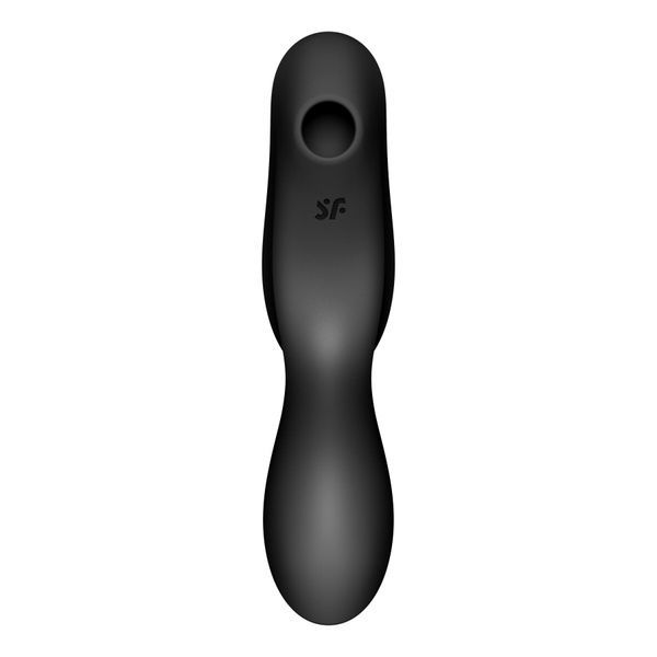 Вакуумний стимулятор з вібрацією Satisfyer Curvy Trinity 2 Black SO6085 фото