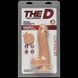 Фалоімітатор Doc Johnson The D - Master D - 7.5 Inch With Balls - ULTRASKYN, діаметр 5,1 см SO2804 фото 2