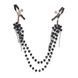 Затискач для сосків Art of Sex - Nipple clamps Sexy Jewelry Black SO5864 фото 4