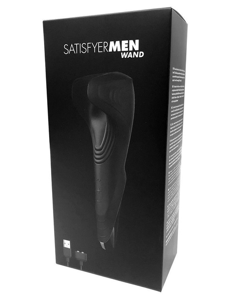 Satisfyer Men Wand, багатофункціональний, чудово для пар, вібро-мінет - Мастурбатор TM0000883 фото