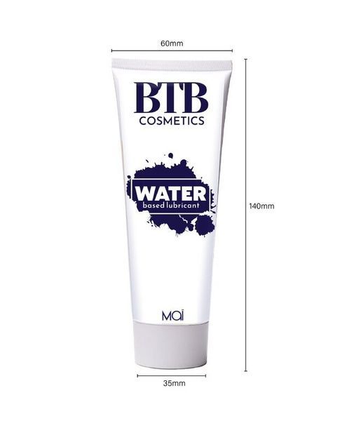 Змазка на водній основі BTB WATER (100 мл) SO6571 фото