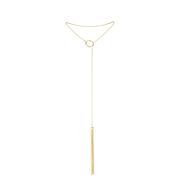 Ланцюжок для тіла Bijoux Indiscrets Magnifique Tickler Pendant Chain — Gold SO5921 фото