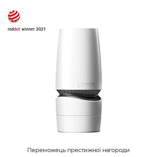 Мастурбатор Tenga - Aero Masturbator Silver, інноваційна технологія всмоктування SO4912 фото