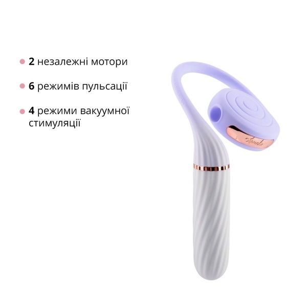 Пульсатор з вакуумною стимуляцією Otouch LOLLIPOP Purple SO9428 фото