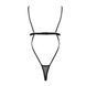 Боді монокіні з відкритими грудьми Passion DIABOLINA BODY XXL/XXXL, black PS25803 фото 9