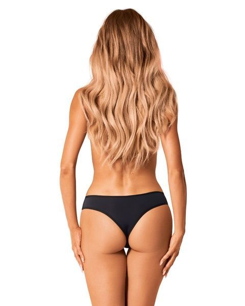 Сітчасті трусики під омбре Obsessive Bella Rou panties XL/2XL SO7857 фото