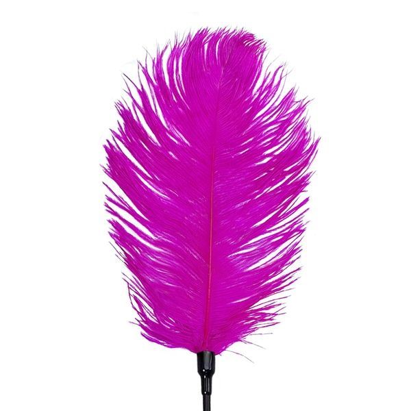 Лоскітка зі страусиним пером Art of Sex &ndash; Feather Tickler, темно-рожева SO7013 фото