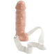 Фалопротез Doc Johnson Strappy Penis-Hard On Cock 7 inch, зовн. діам. 4,7 см, внутр. діам. 3,9 см SO1554 фото 3