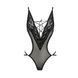 Боді монокіні з декольте Passion ERZA BODY L/XL, black PS26001 фото 3