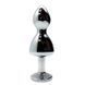 Металева анальна пробка Wooomy Lollypop Double Ball Metal Plug Red L діаметр 3,5 см, довжина 10,5 см SO7420 фото 6