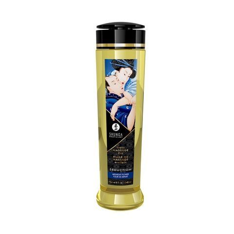 Масажна олія Shunga Seduction &ndash; Midnight Flower (240 мл), натуральна, зволожувальна SO7822 фото