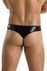 Чоловічі стринги Passion 033 THONG PAUL L/XL Black, під латекс SO7570 фото 8