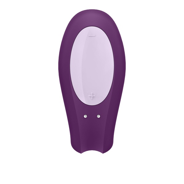 Смарт-вібратор для пар Satisfyer Double Joy Violet із широким кліторальним стимулятором SO3899 фото