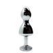 Металева анальна пробка Wooomy Lollypop Double Ball Metal Plug Blue M діаметр 3,1 см, довжина 9,4 см SO7422 фото 6