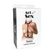 Портупея жіноча Art of Sex - Debbi, натуральна шкіра, розмір XS-2XL, колір чорний SO7653 фото 9
