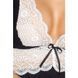 (SALE) Сорочка приталена CAMILLE CHEMISE black 4XL/5XL - Passion, трусики PS1072 фото 5