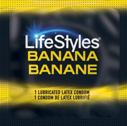 Набір "LifeStyles Banana &mdash; кольорові з банановим ароматом, 1 шт. MM27207 фото