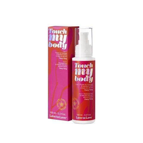 Масажний гель і змазка 2в1 Love To Love TOUCH MY BODY Ylang-Ylang (100 мл) зволожувальний SO2700 фото