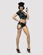 Еротичний костюм поліцейського Obsessive Police set S/M, black, топ, шорти, кепка, пояс, портупея SO7725 фото 10