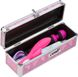 Кейс для зберігання секс-іграшок BMS Factory - The Toy Chest Lokable Vibrator Case Pink з кодовим за SO5563 фото 10