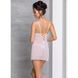 Сорочка з вирізами на грудях, стрінги Passion LOVELIA CHEMISE L/XL, white SO4762 фото 11