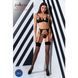 Комплект білизни PERDITA SET black XXL/XXXL - Passion Exclusive: стрепи: ліф, стрінги і пояс для пан PS26506 фото 10